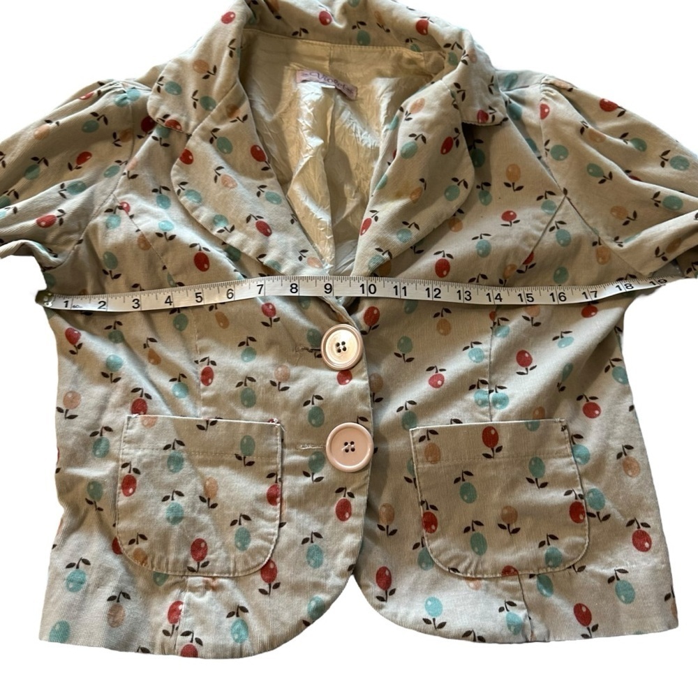 Violet women's size medium tan blazer - Picture 4 of 6
